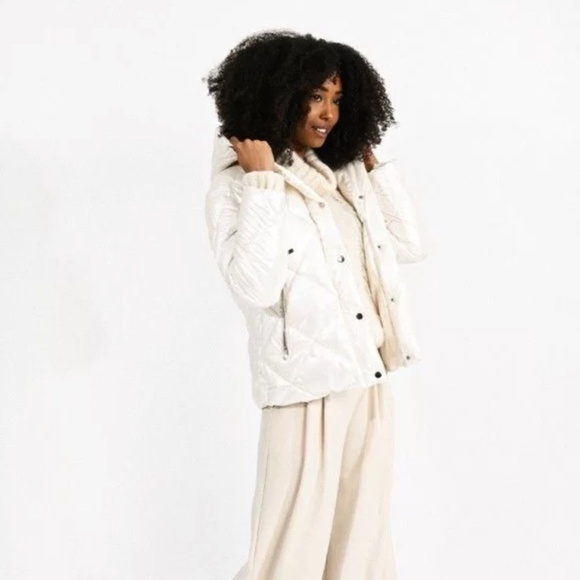 Diamond Stitched Down Jacket NWT